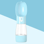 2-in-1 Travel Water Bottle & Food Container