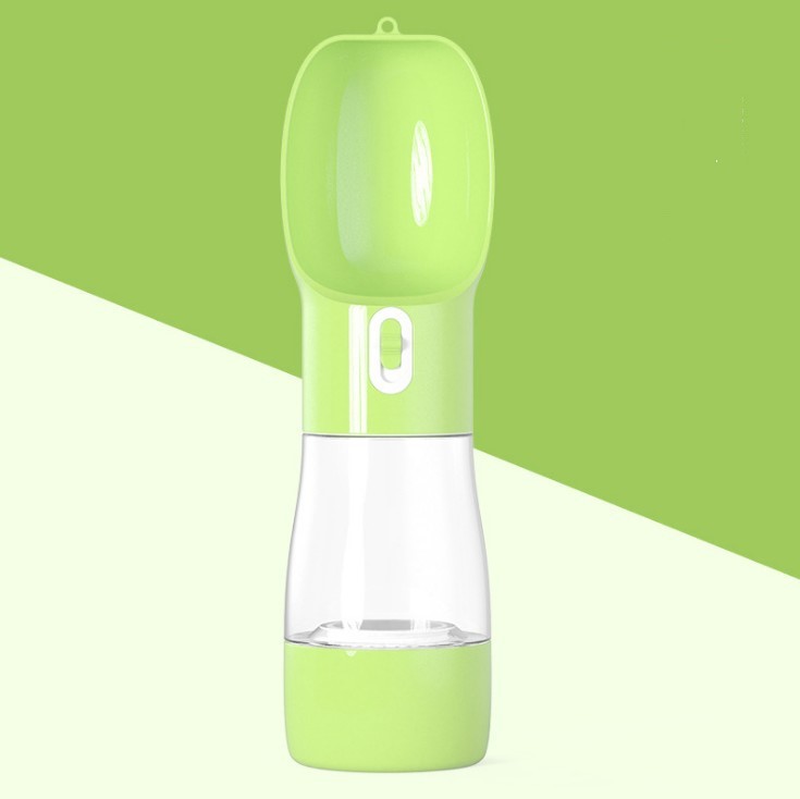 2-in-1 Travel Water Bottle & Food Container