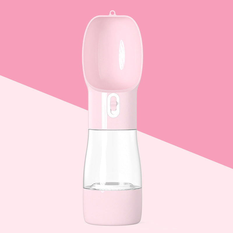 2-in-1 Travel Water Bottle & Food Container