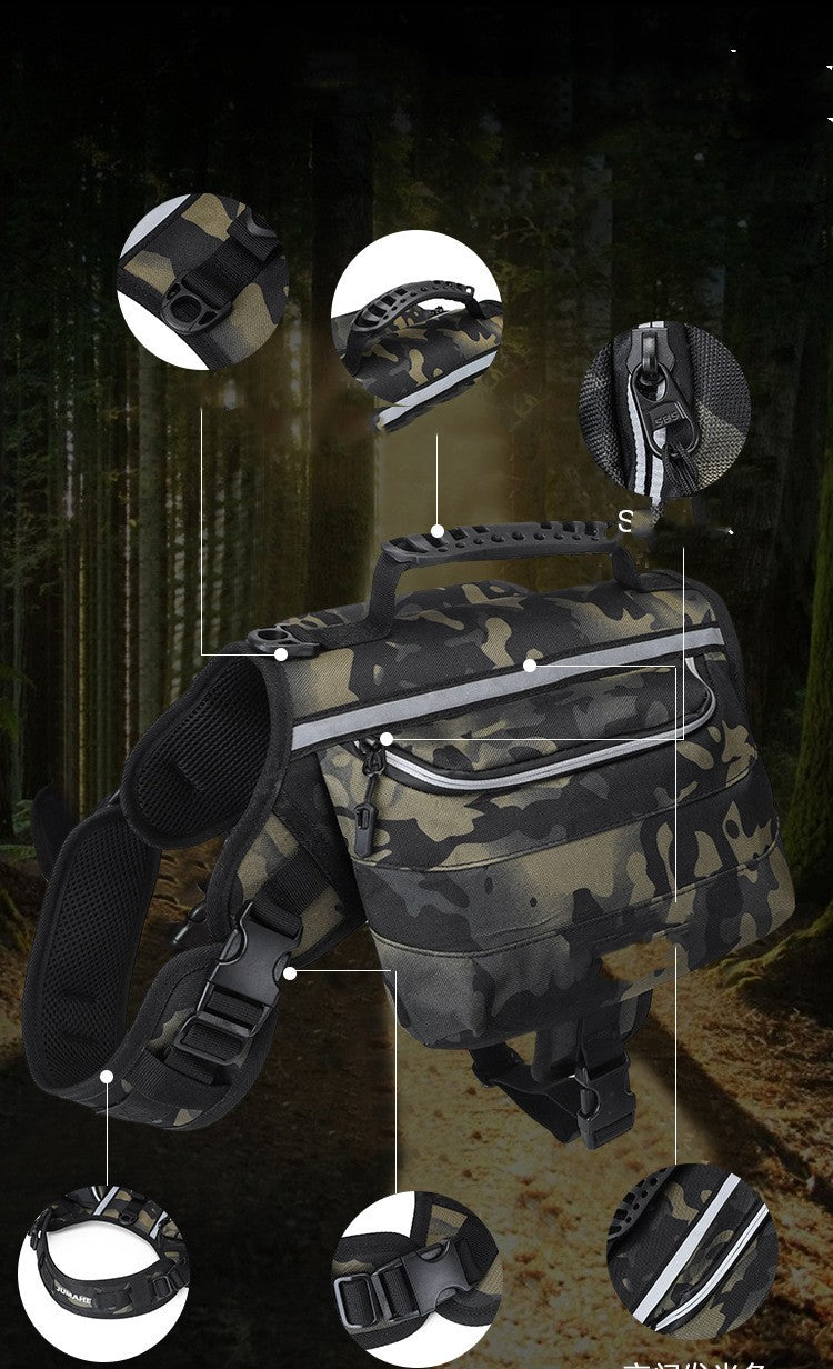 Adventure Dog Backpack Harness